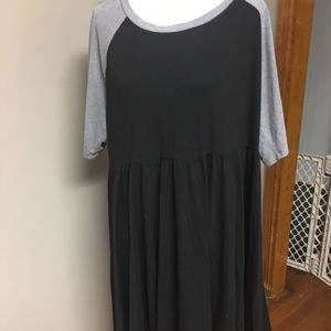 Torrid two-toned Skater Dress